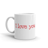 I Love you Mug