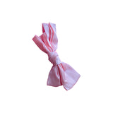 Light Pink Satin Hairbow