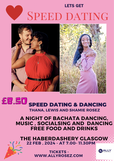 Speed Dating and Dancing - Buy your ticket now!