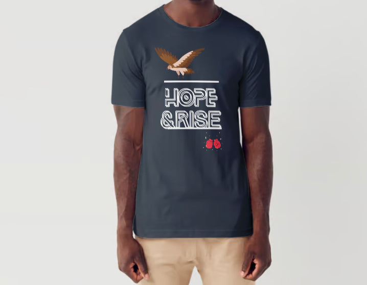 Hope and Rise Dark Grey men’s T-shirt