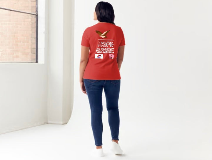 Hope and Rise Red’a Women  T-shirt