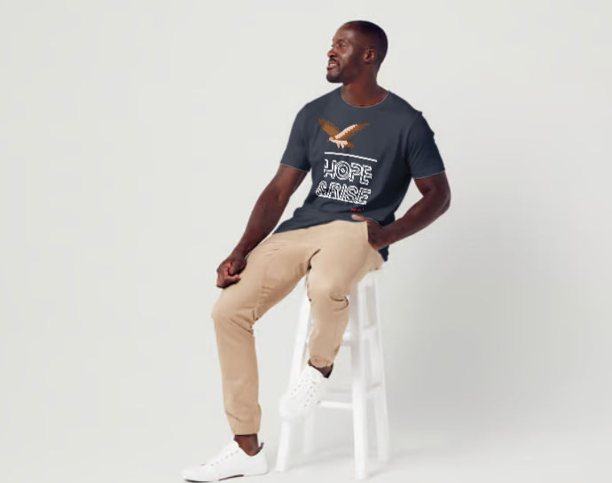 Hope and Rise Dark Grey men’s T-shirt