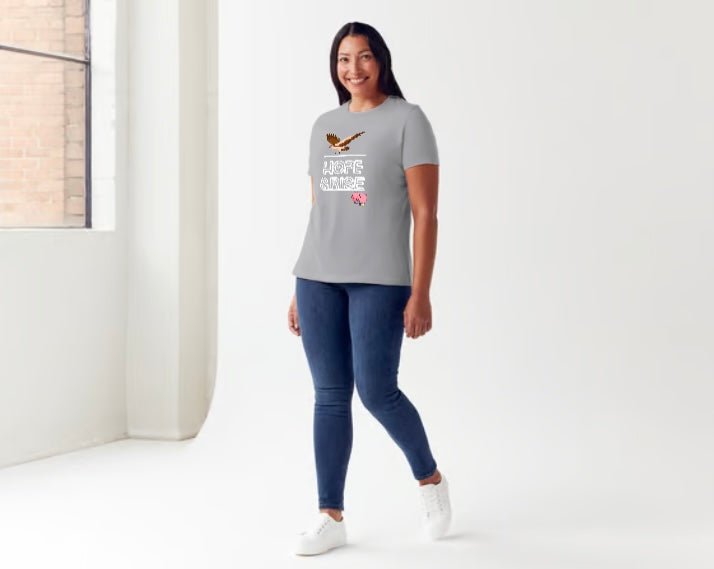 Hope and Rise Grey Women’s T-shirt