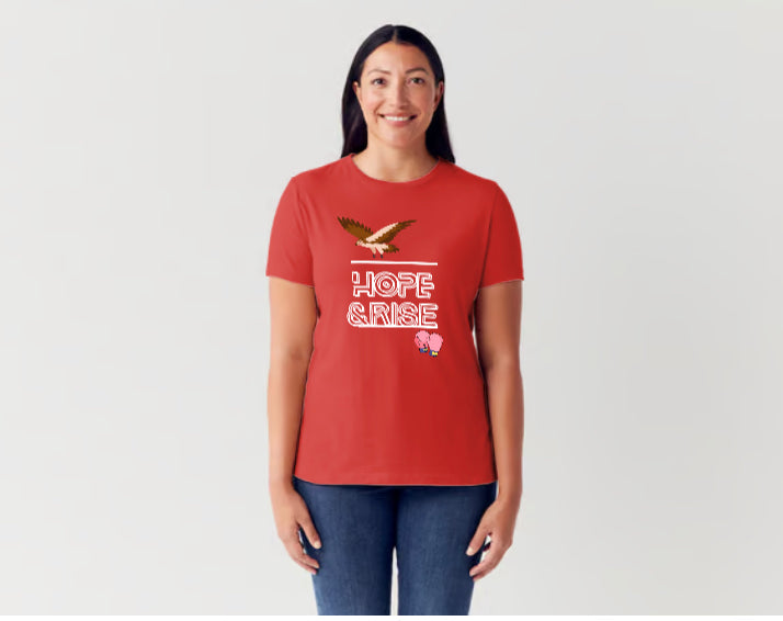 Hope and Rise Red’a Women  T-shirt