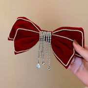 Rhinestones and Pearls hair clip hair claws