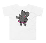 Jazzy elephant toddler White T-shirt